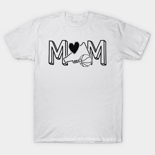 Cheer Mom T-Shirt by pitulas